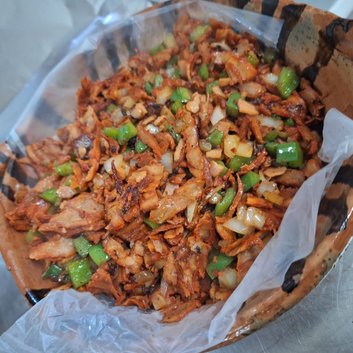 Cazuela de Alambre al Pastor (1 Kg)