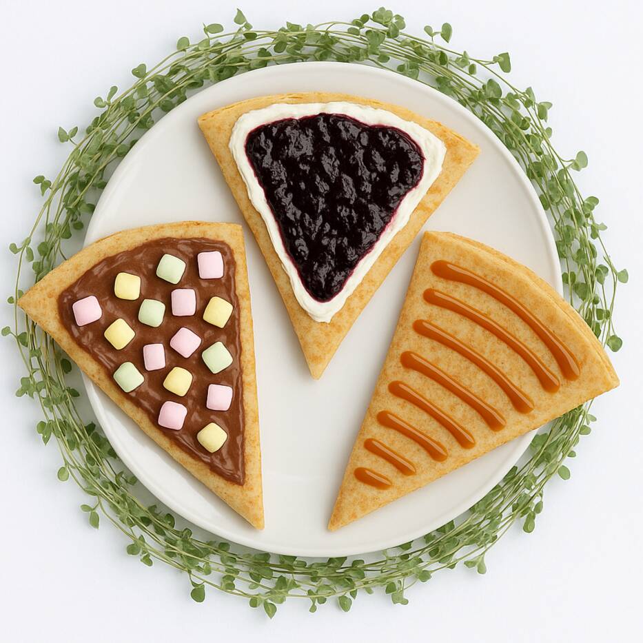 Combo Tres Crepas Combinadas de tu Preferencia