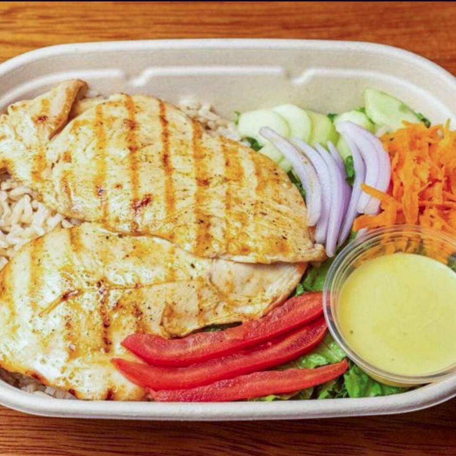 Pechuga a la Plancha con Ensalada