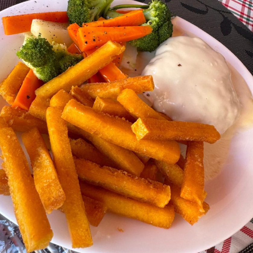 Delicioso Polpetone ao Molho 4 Queijos