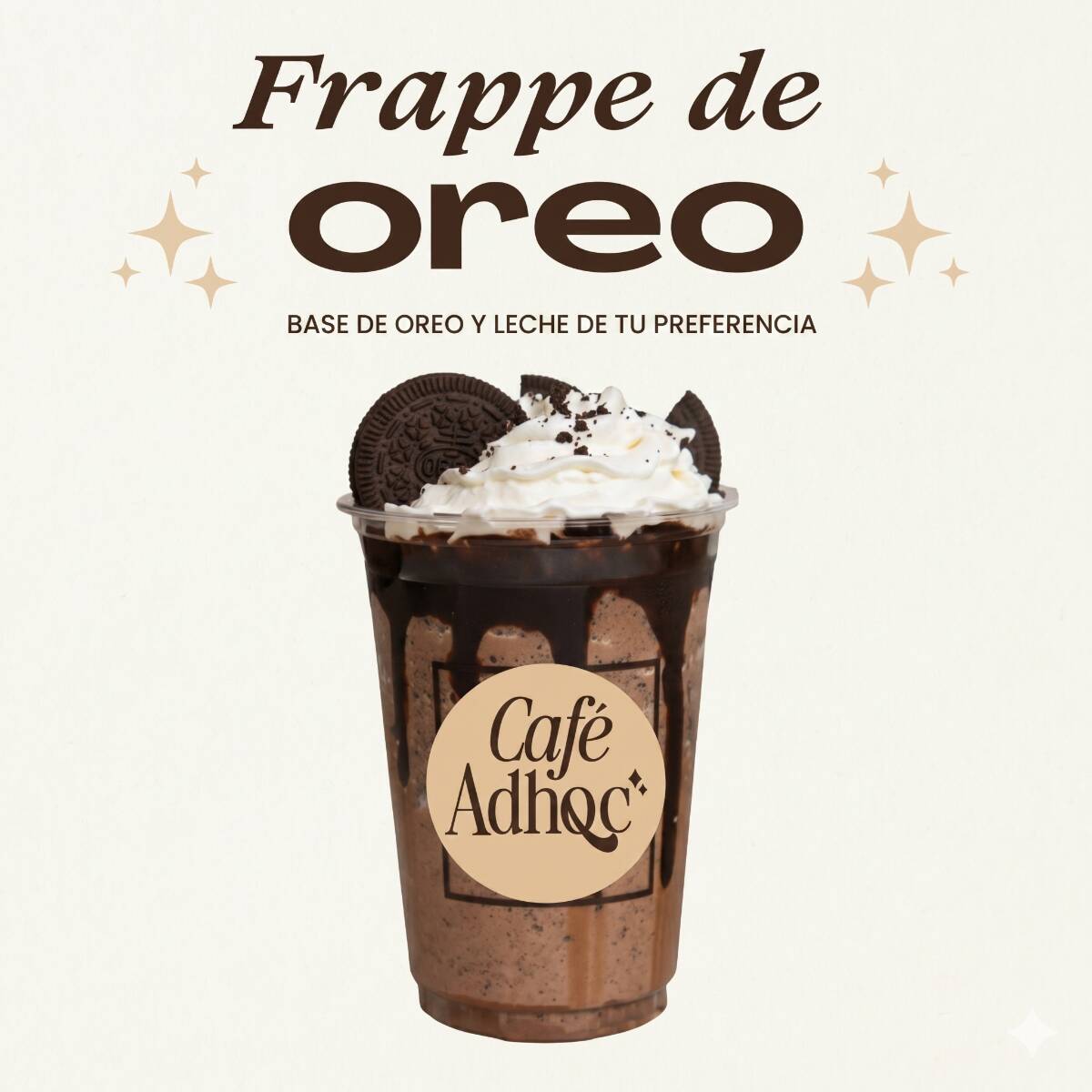 Frappe de Oreo