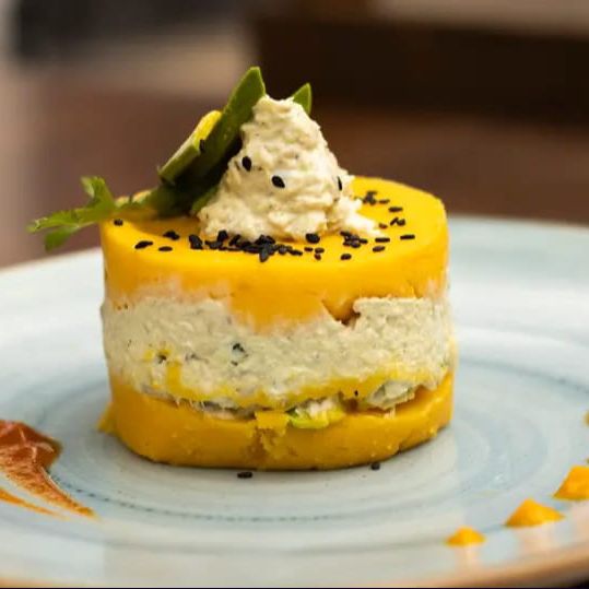 Causa de Pulpa de Cangrejo
