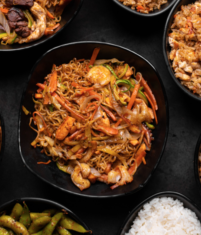 Japanese pan noodles mixta