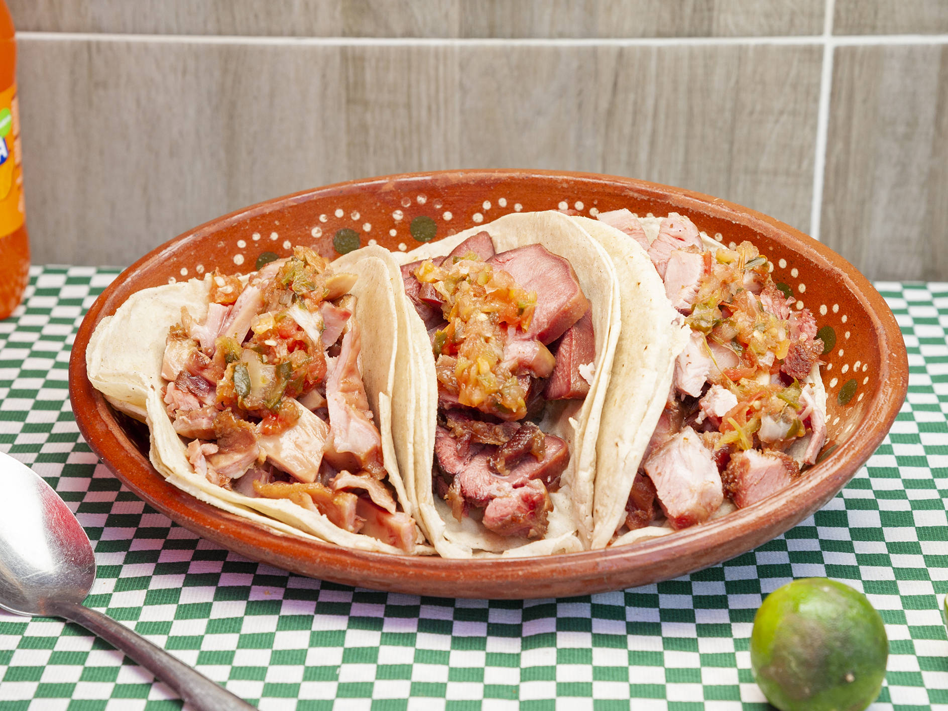 Taco Blando De Carne