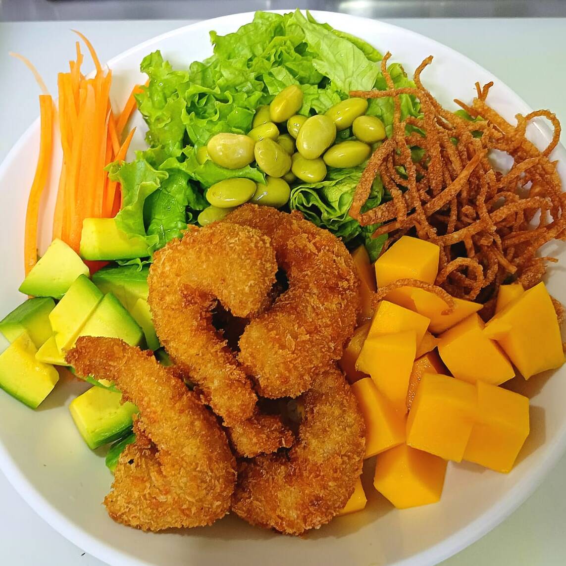 Poke Bowl de Camaron Apanado