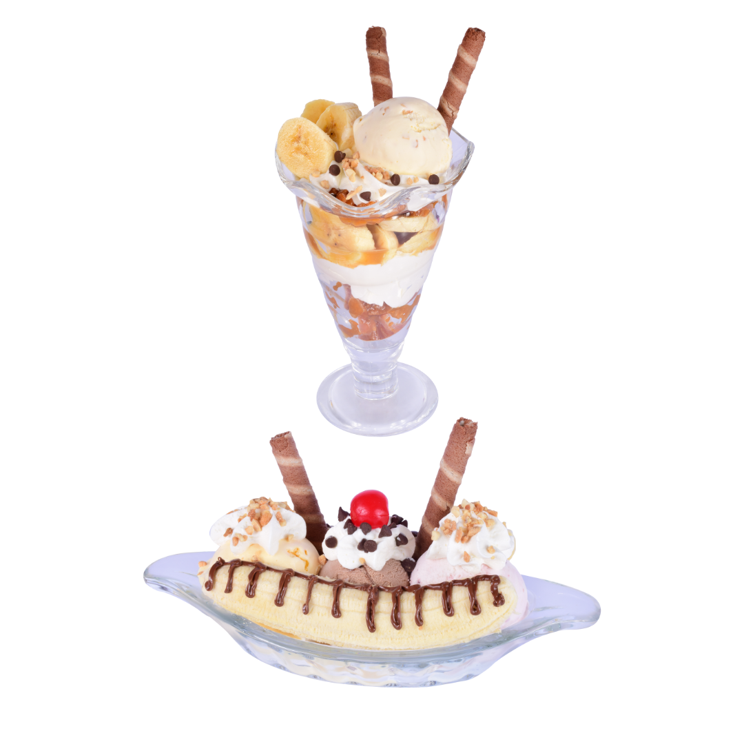 Copa Dulce Cortado + Banana Split