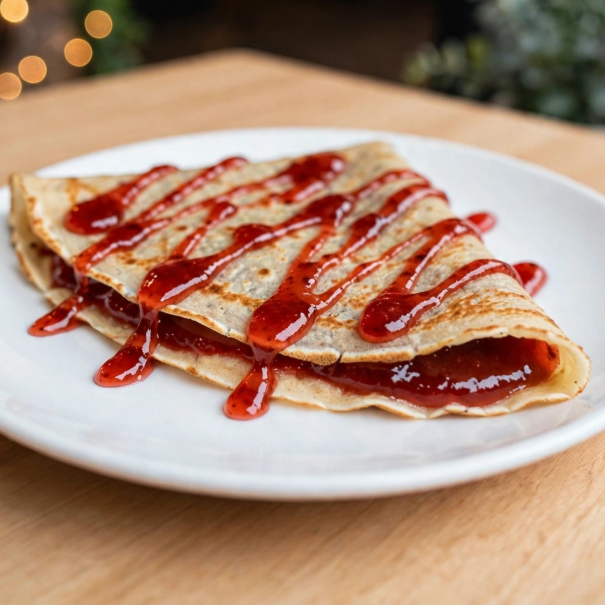 Crepa Mermelada de Fresa