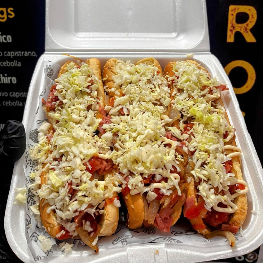Triple Jumbo Hot Dogs