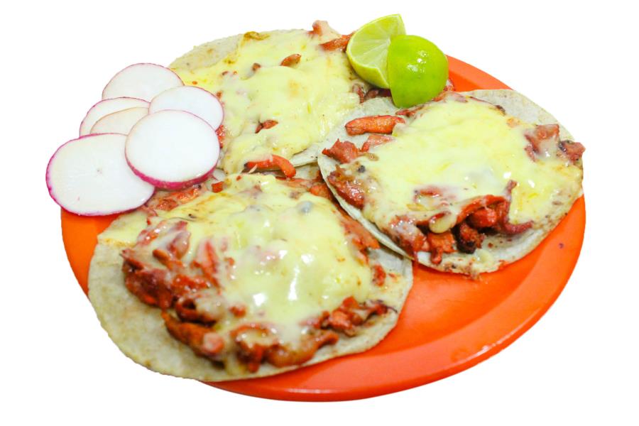 ORDEN (3) TACOS CON QUESO
