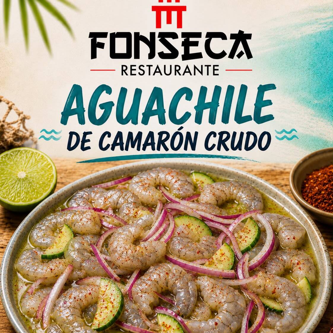 AGUACHILE CAMARON CRUDO