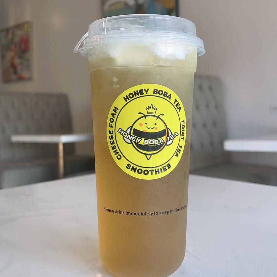 Cheese Jasmine Green Tea