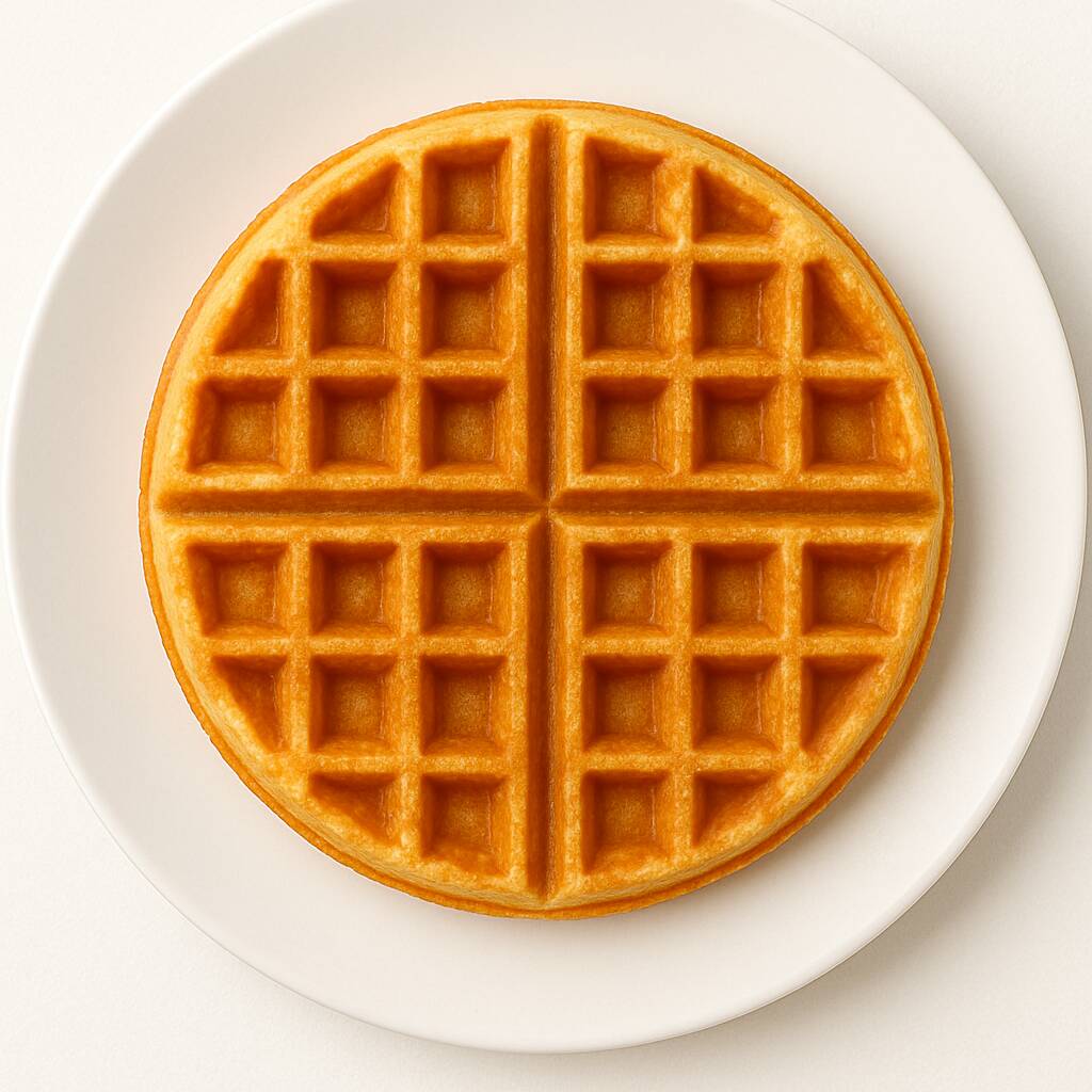 Waffle sencillo