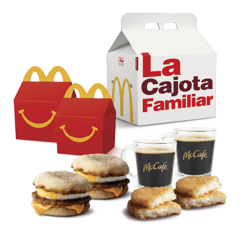 Cajota Familiar Feliz Desayuno para cuatro personas