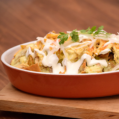 Chilaquiles Pollo Asado Chicos