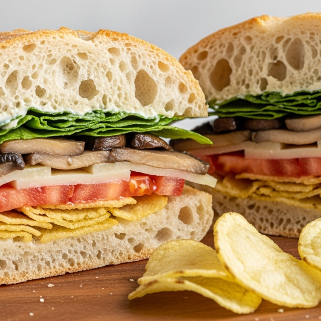 Chapata Champiñones