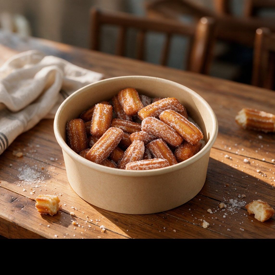 Churro bites