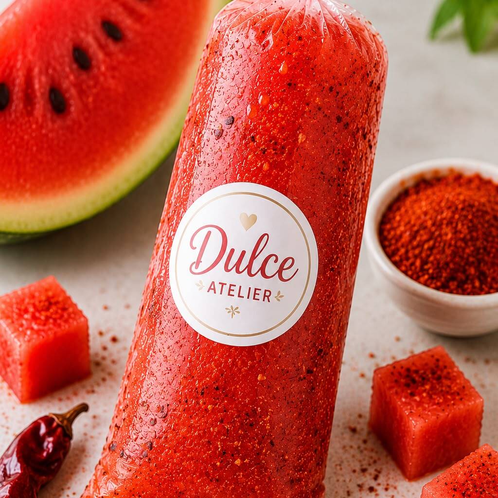 Hielito de Sandia con Chamoy y Chile