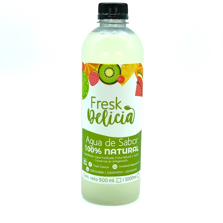 Agua de Limón con Hierbabuena 600ml
