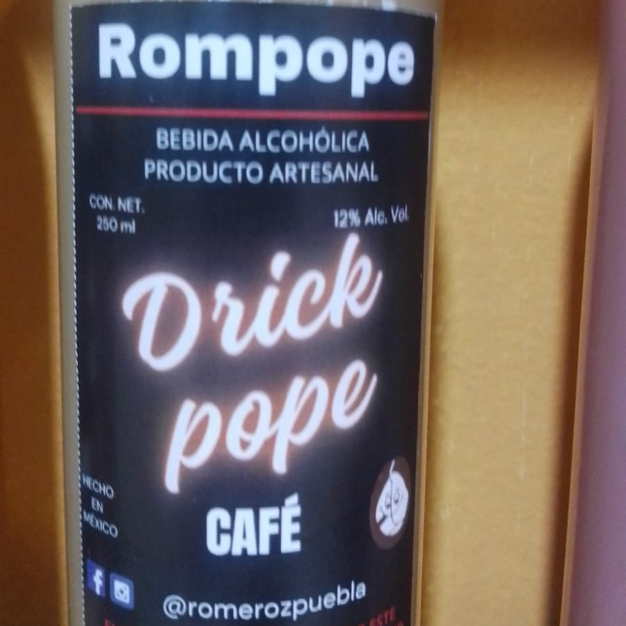 Rompope de Café