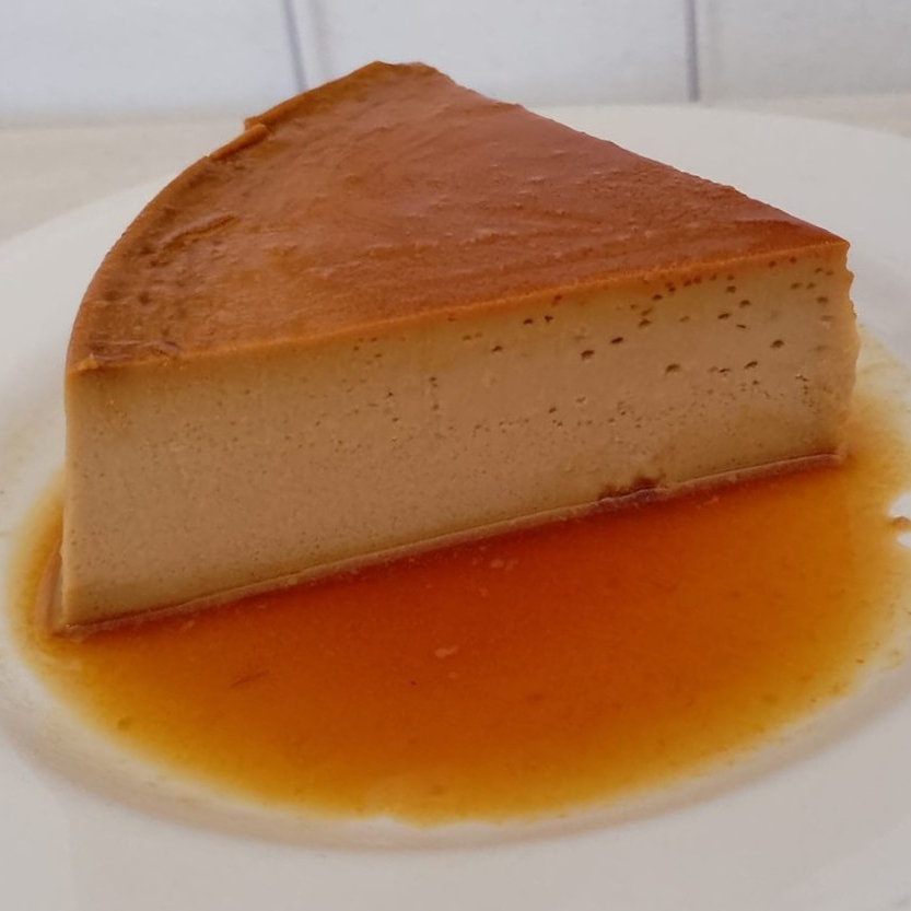 Flan Napolitano Cafe