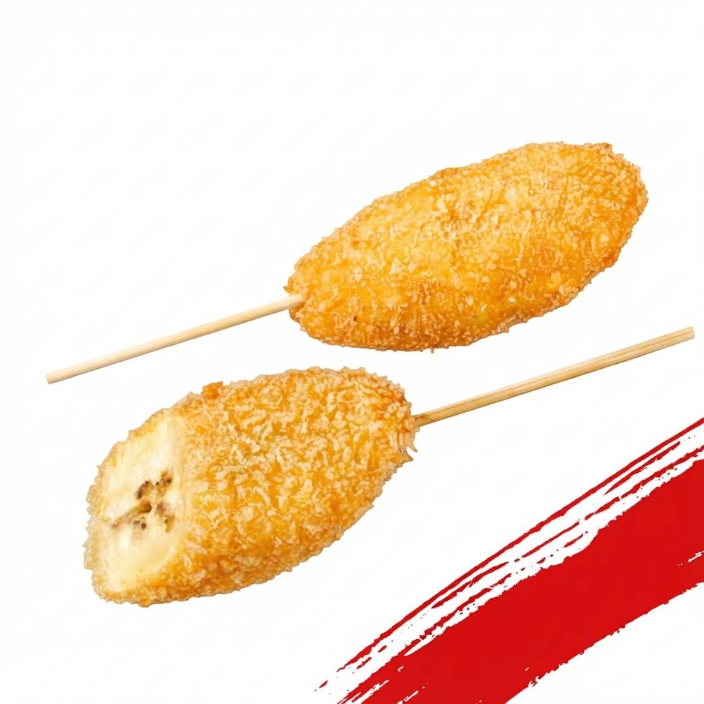 Kushiage de Plátano (6 Pzas)