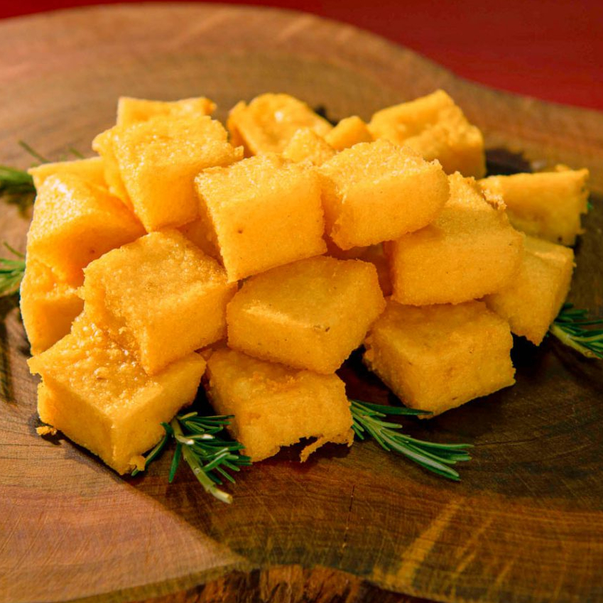 Deliciosa Polenta frita caseira - Média