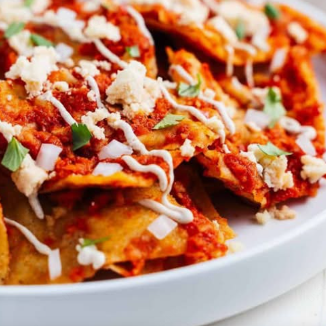 Chilaquiles Rojos