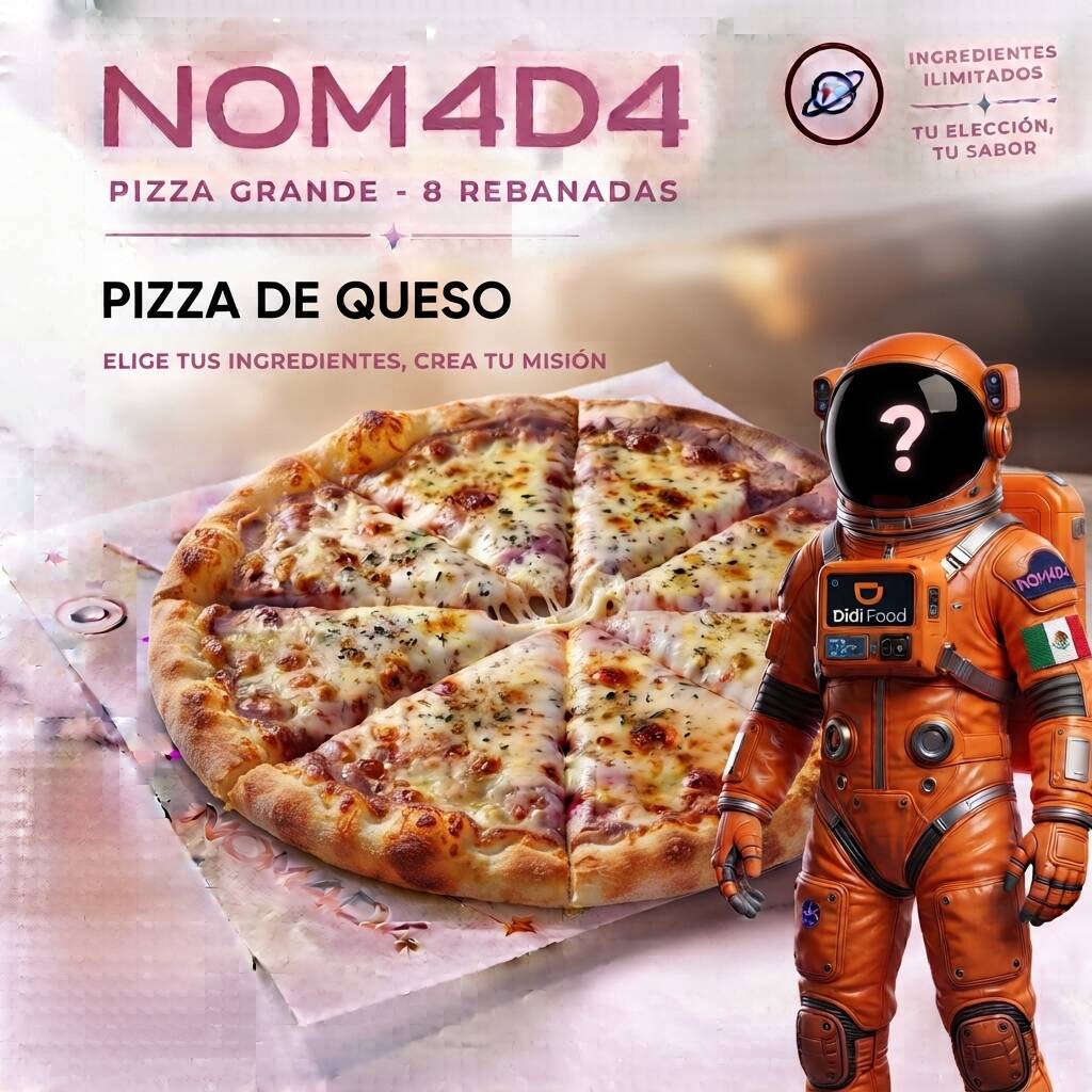 Pizza Queso Nomada