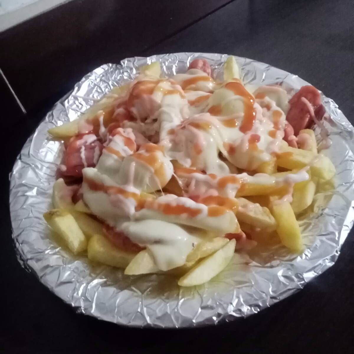 Salchipapa Sencilla