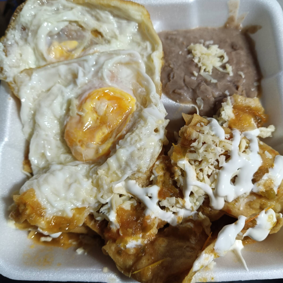 Chilaquiles con Huevo