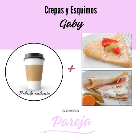 Combo pareja + 1 bebida caliente