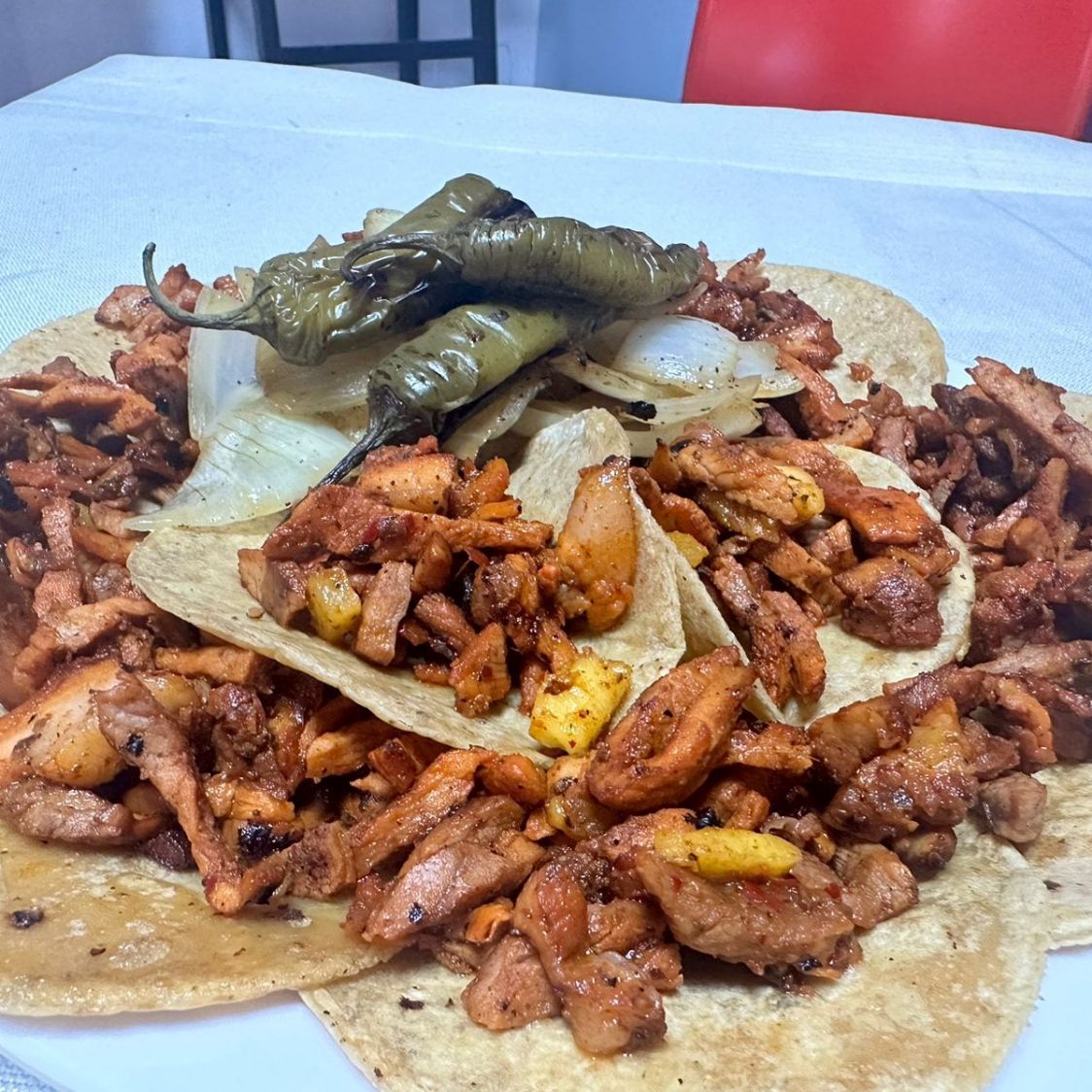 Taco adobada