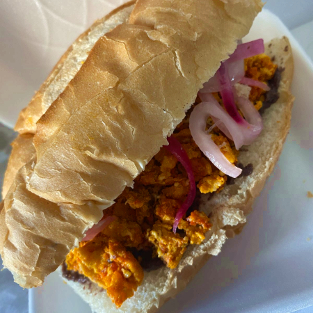 Torta de Huevo con Longaniza de Valladolid