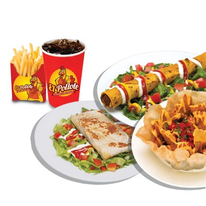 Combo 9 Burrito, Nacho o Taco