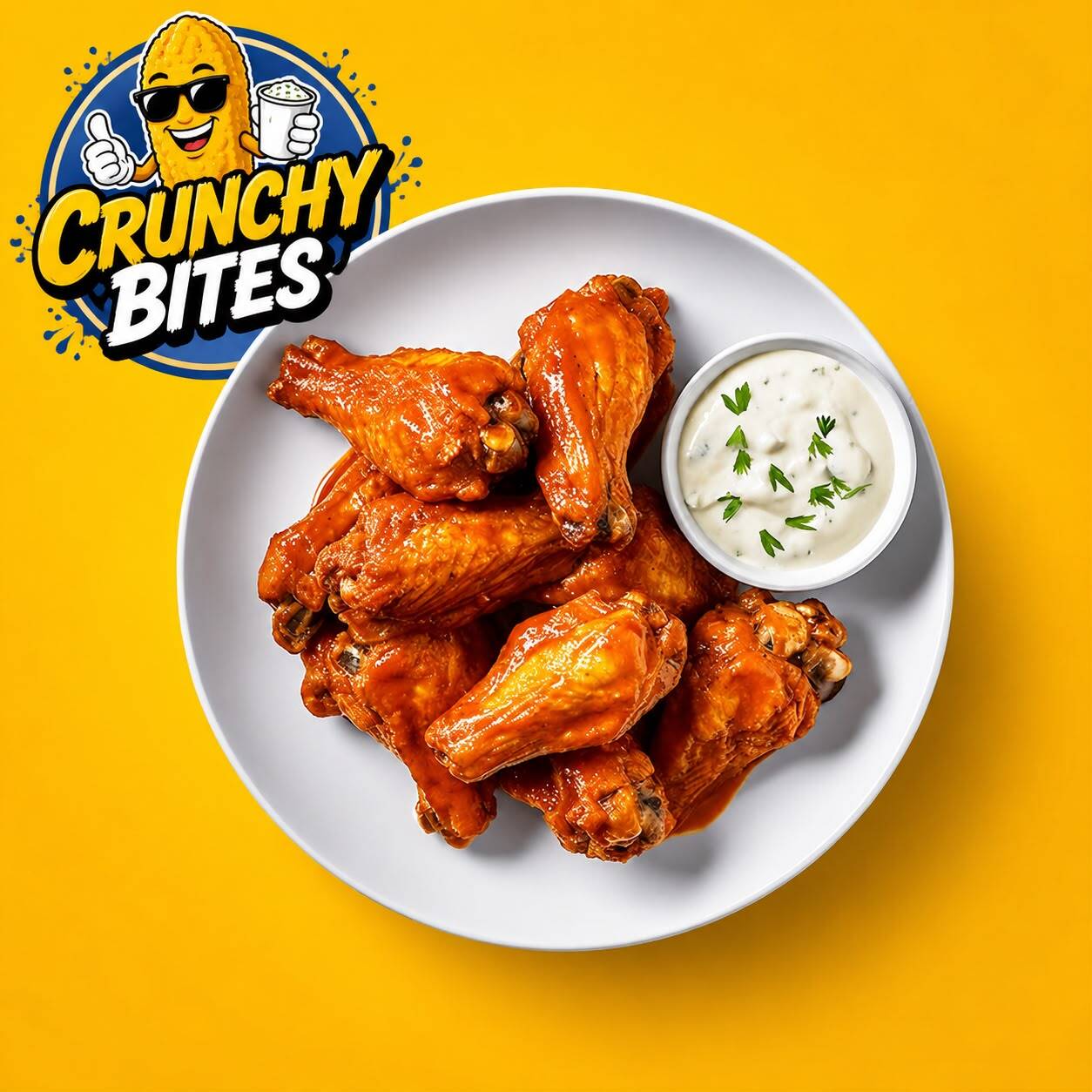 Crunchy Bites Wings, 6 Piezas