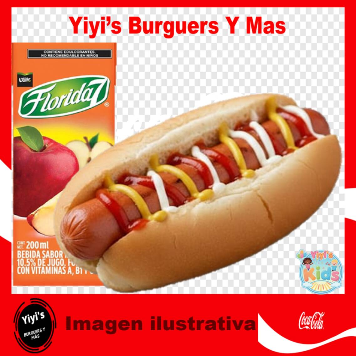 Combo Hot Dog Yiyi´s Kids
