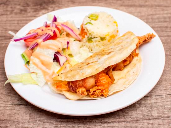 Taco de Camaron Tocineta