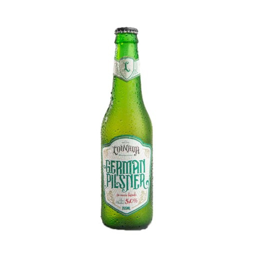 Cerveja artesanal, sem glútem, 5%, 25 Ibu - amargor médio. Uma cerveja equilibrada como uma pilsen, mas com um amargor pronunciado, evidenciado pela presença marcante do nobre lúpulo Saaz, o melhor lúpulo do mundo. Com final seco, a Louvada German Pilsner carrega em sua receita a mais pura tradição alemã. *Proibido a venda para menores de 18 anos.