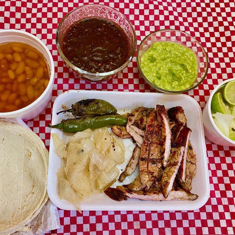 Orden Personal de Carne Asada de Puerco