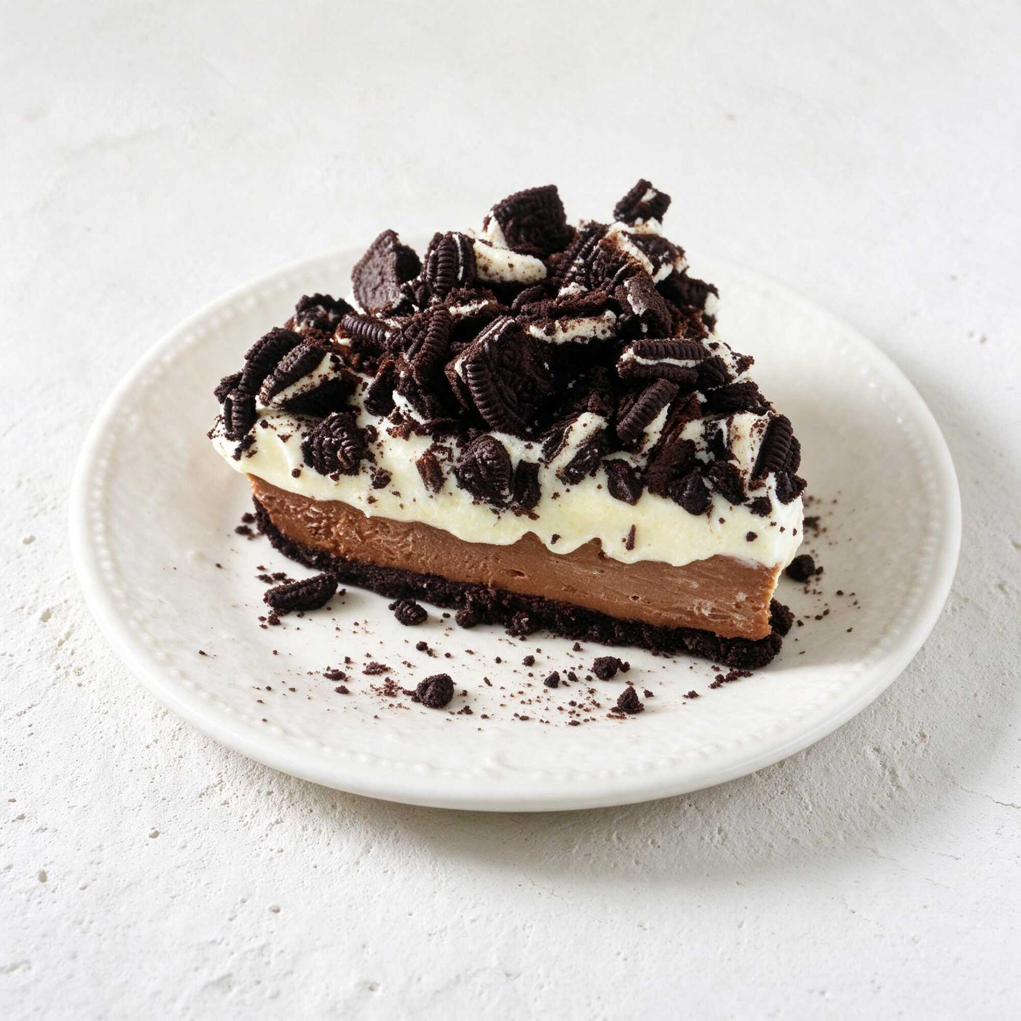 Pastel de Queso con Oreo