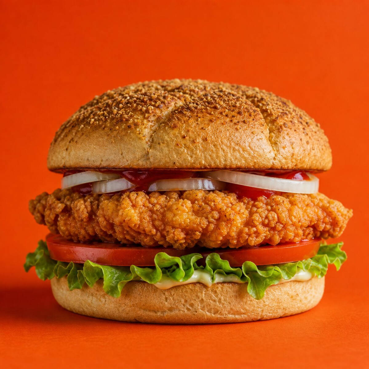 HAMBURGUESA POLLO