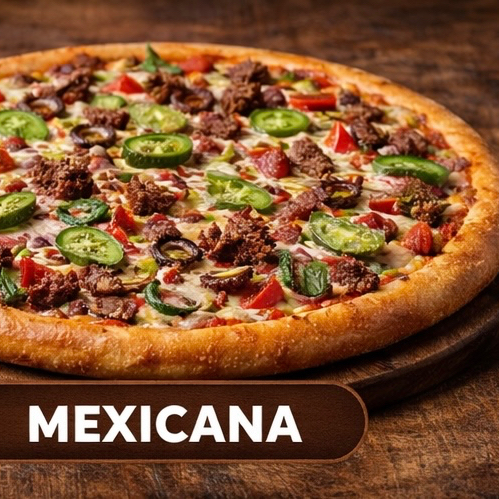 Pizza Mediana Mexicana