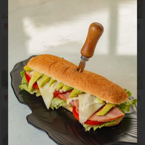 Sándwich Chan Pierna de Cerdo