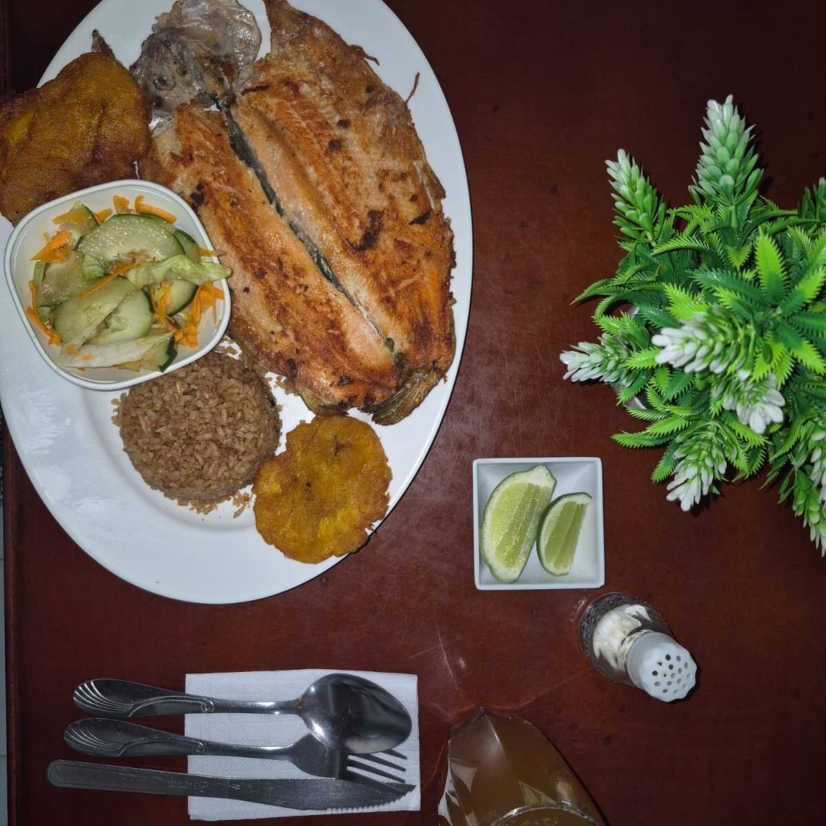 Trucha a la Plancha