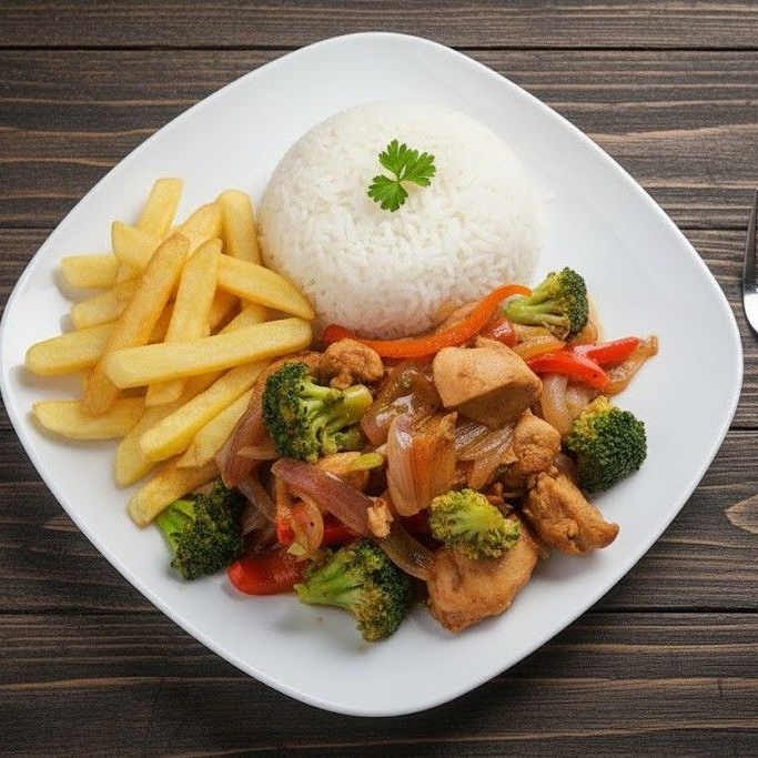 Pollo Salteado