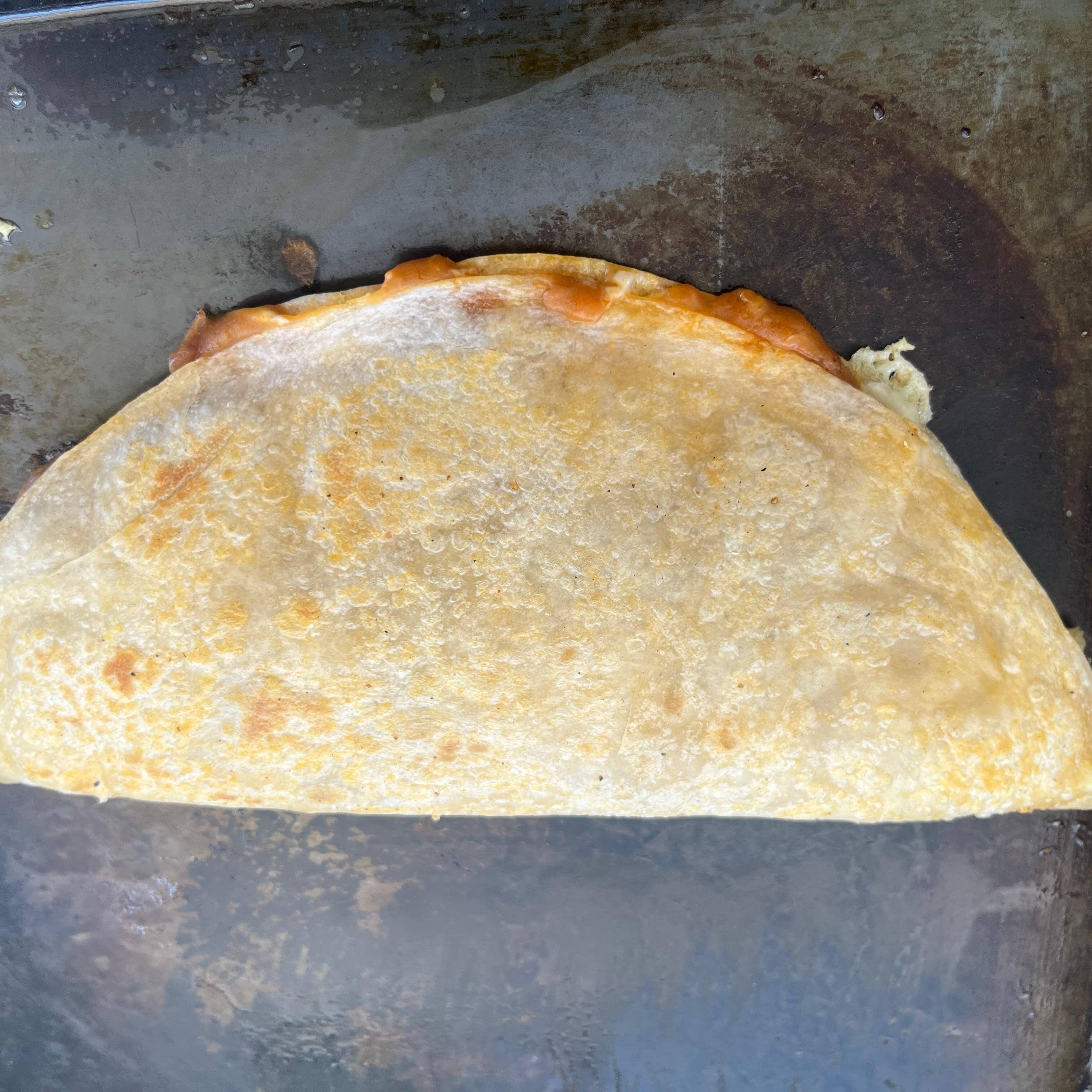 Quesadilla de Chicharrón Prensado