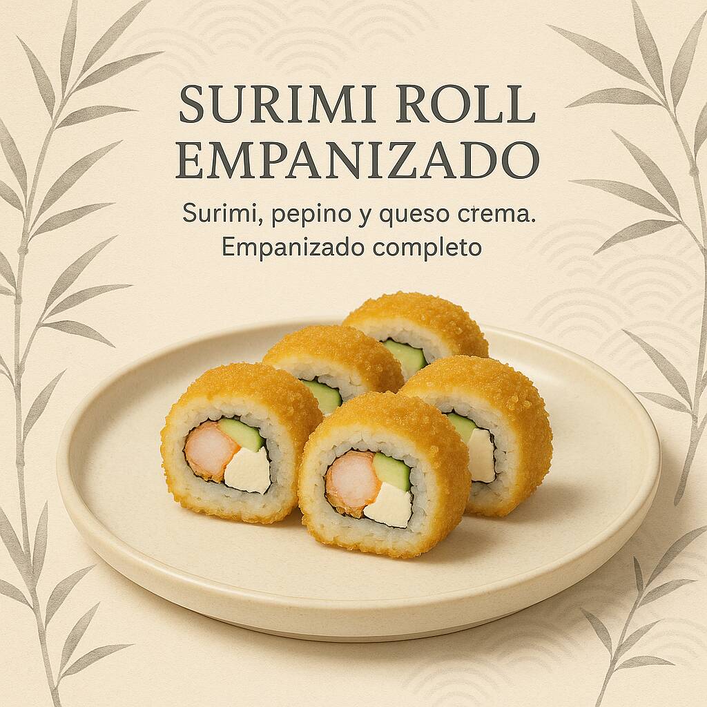 SURIMI ROLL EMPANIZADO (16 piezas)