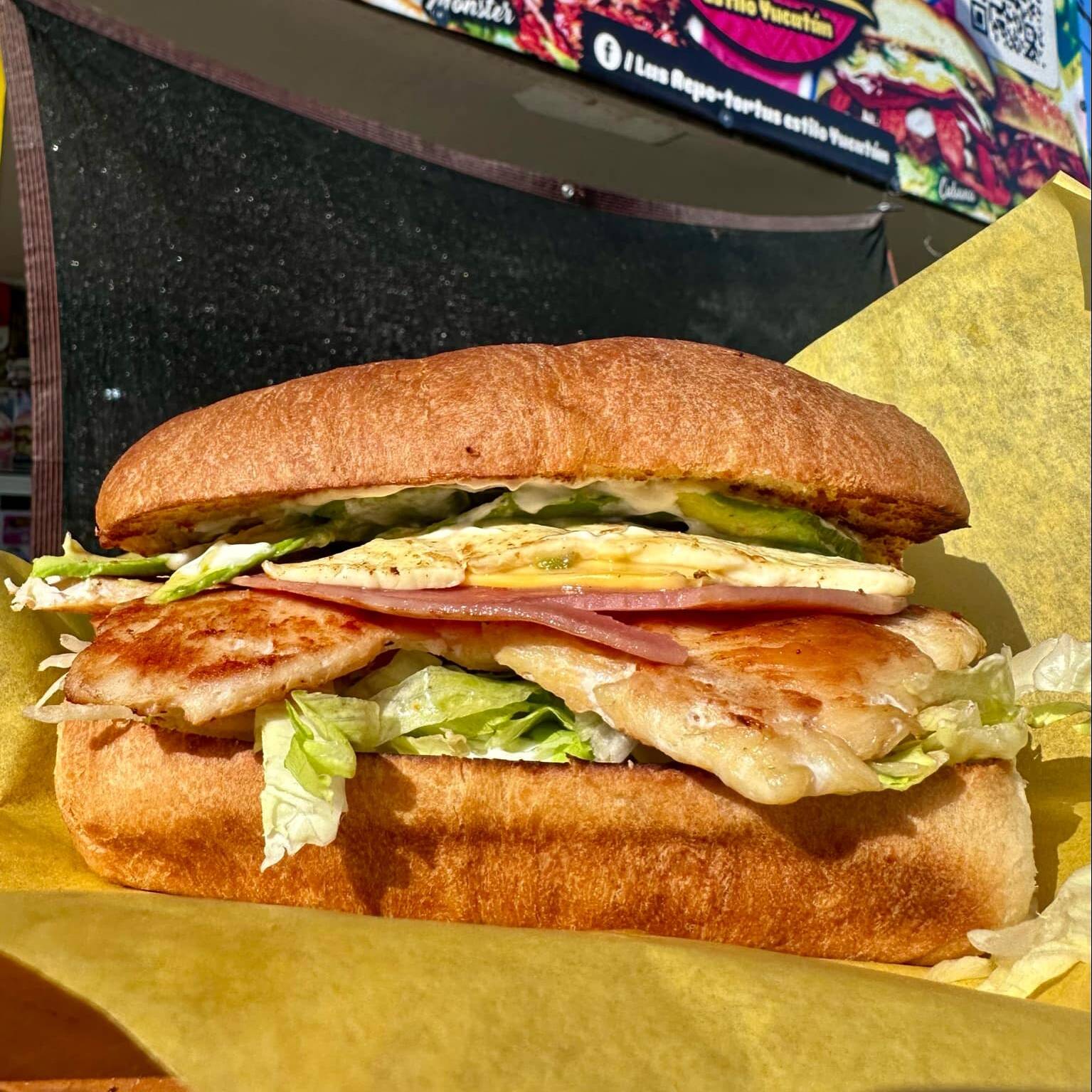 Torta de pechuga a la plancha
