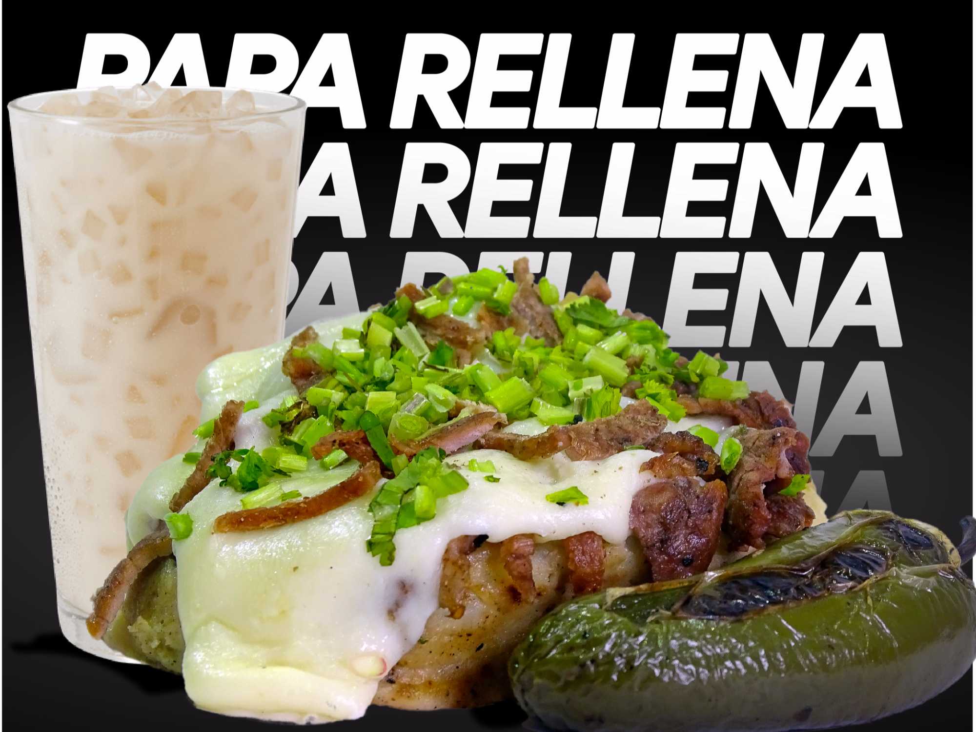 Papa Rellena con Carne