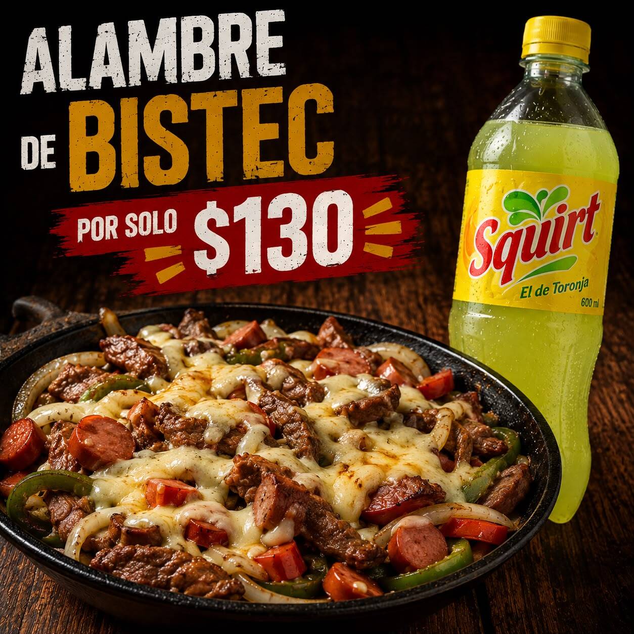 Alambre de Bistec